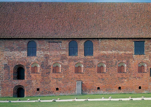 Nyborg slot, østfacade