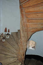 Rygaard, spindeltrappe